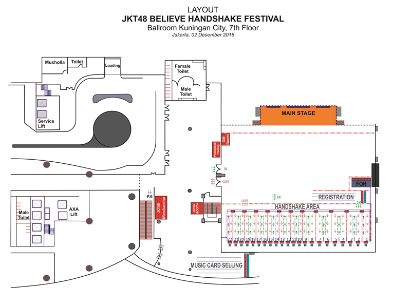 Informasi B・E・L・I・E・V・E Handshake Festival