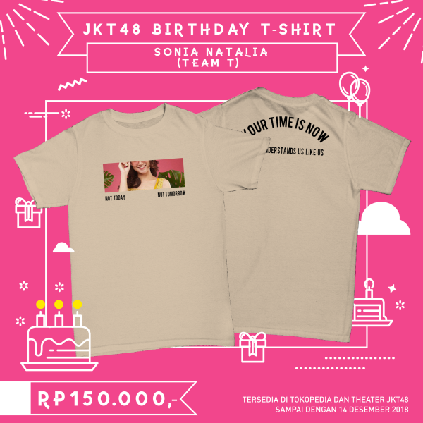 Pengumuman Terkait Member Birthday T-shirt untuk Member yang Berulang Tahun di Bulan Desember