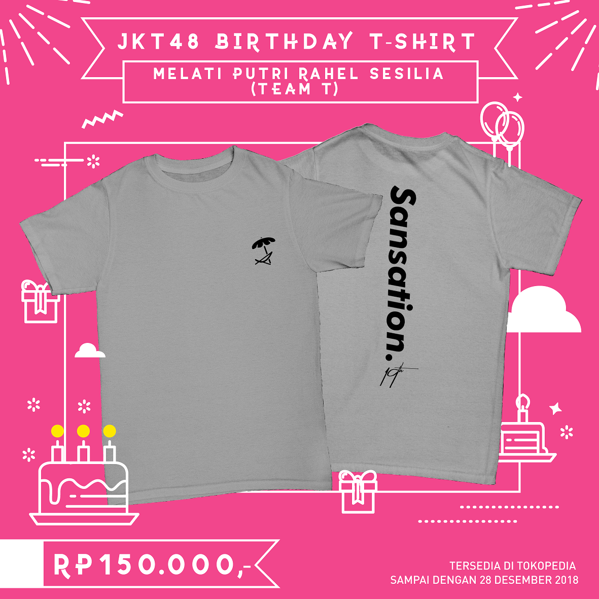 Pengumuman Terkait Member Birthday T-shirt untuk Member yang Berulang Tahun di Bulan Januari