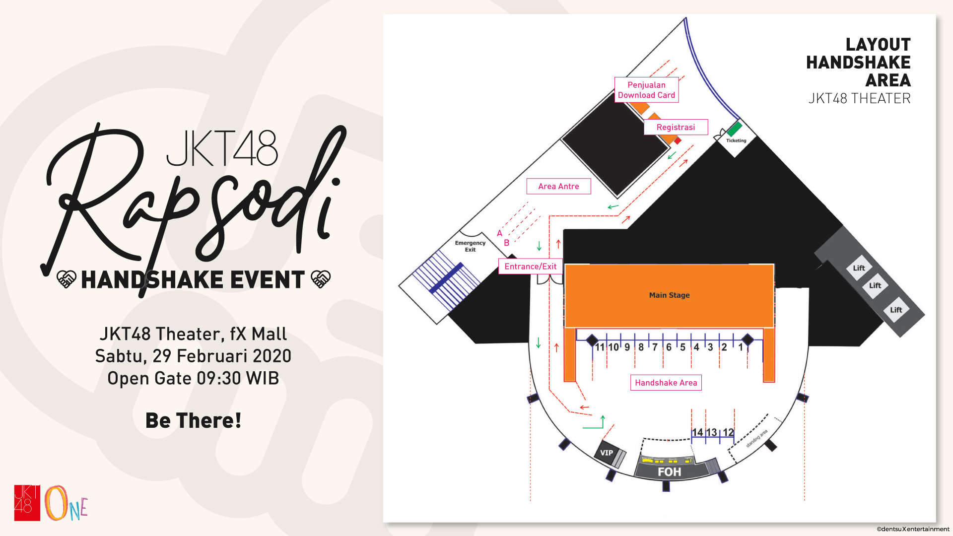 Pengumuman Mengenai Handshake Event "Rapsodi"