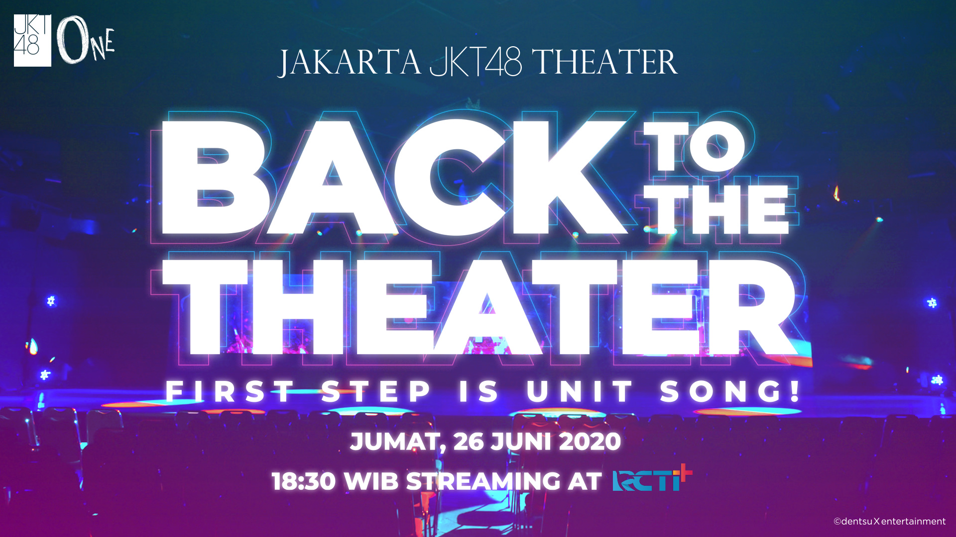 2nd Live Streaming “Back to the Theater ~First Step is Unit Song!~” Langsung dari JKT48 Theater
