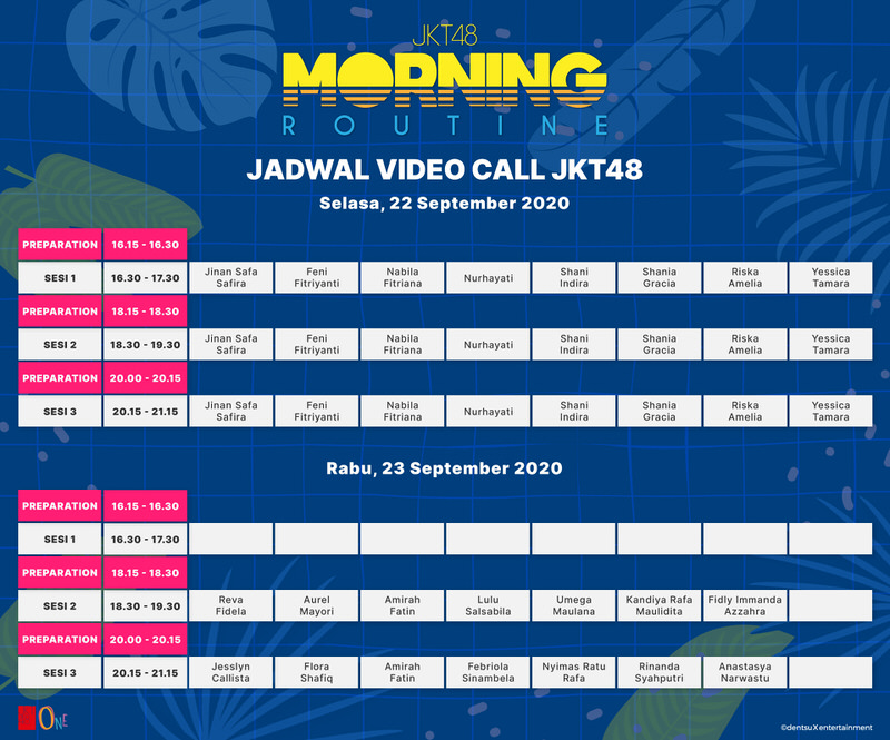 Pengumuman Mengenai JKT48 Download Content “JKT48 Morning Routine” dengan Bonus Video Call with JKT48