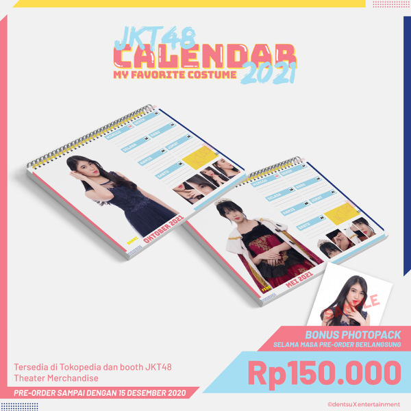 JKT48 2021 Calendar ~My Favorite Costume~