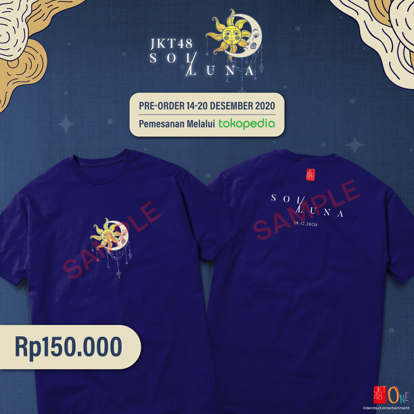 Informasi Mengenai Pre-order T-Shirt Special Event 'JKT48 SOL/LUNA'