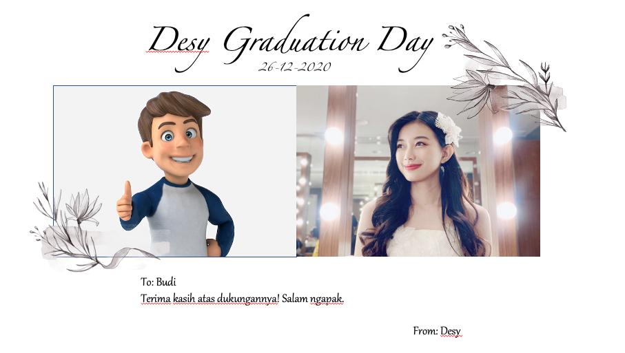 Pengumuman Mengenai Graduation 2-Shot M.G.N. Desy P.G.