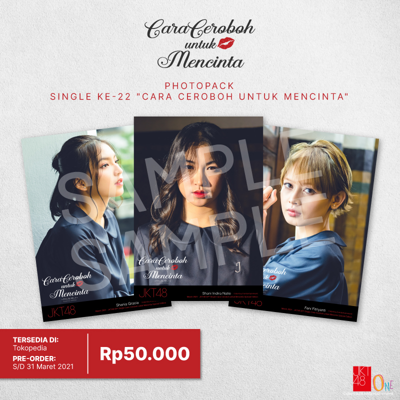 Informasi Mengenai Photopack Single ke-22 JKT48 “Cara Ceroboh Untuk Mencinta”