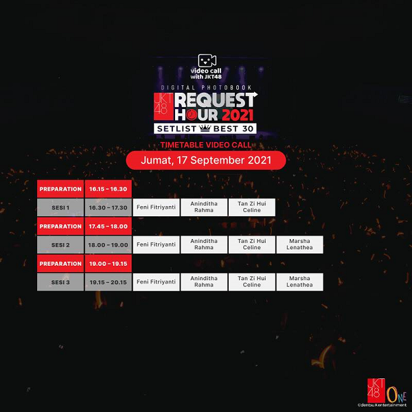 Pengumuman Mengenai Digital Photobook JKT48 Request Hour 2021 Setlist Best 30 dengan bonus Video Call with JKT48