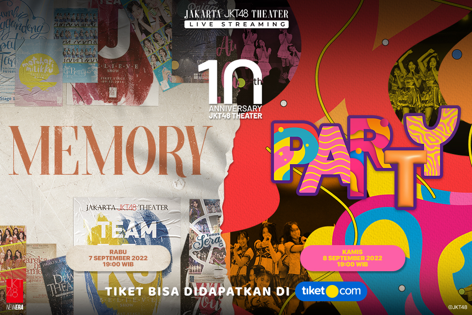 Pengumuman Mengenai JKT48 Theater 10th Anniversary Show Memory and Party 