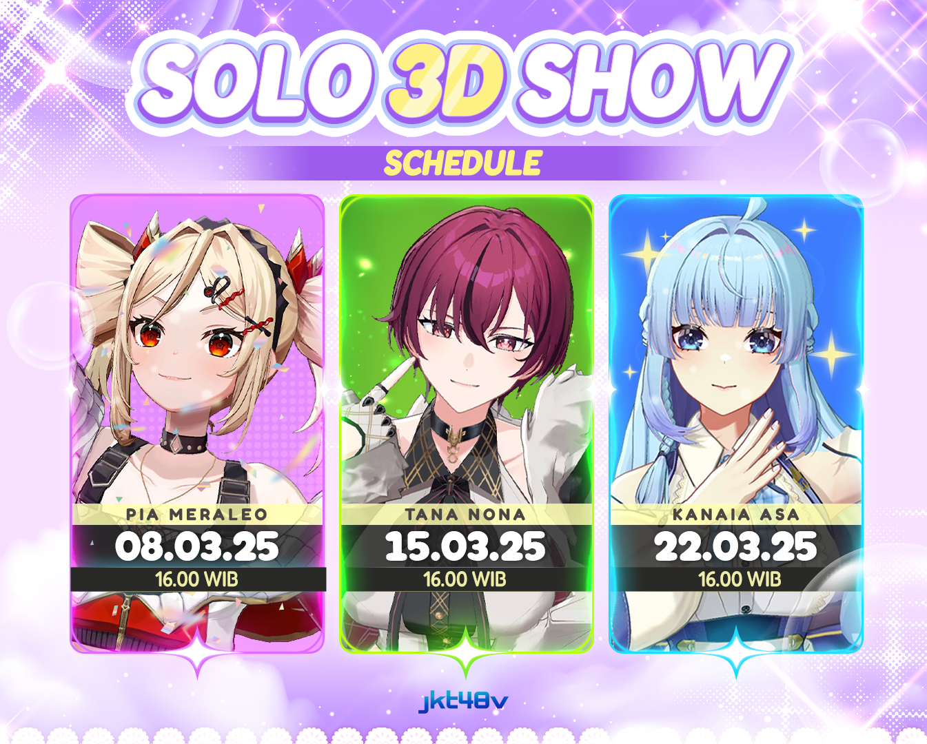 Pengumuman Mengenai JKT48 Virtual Solo 3D Show