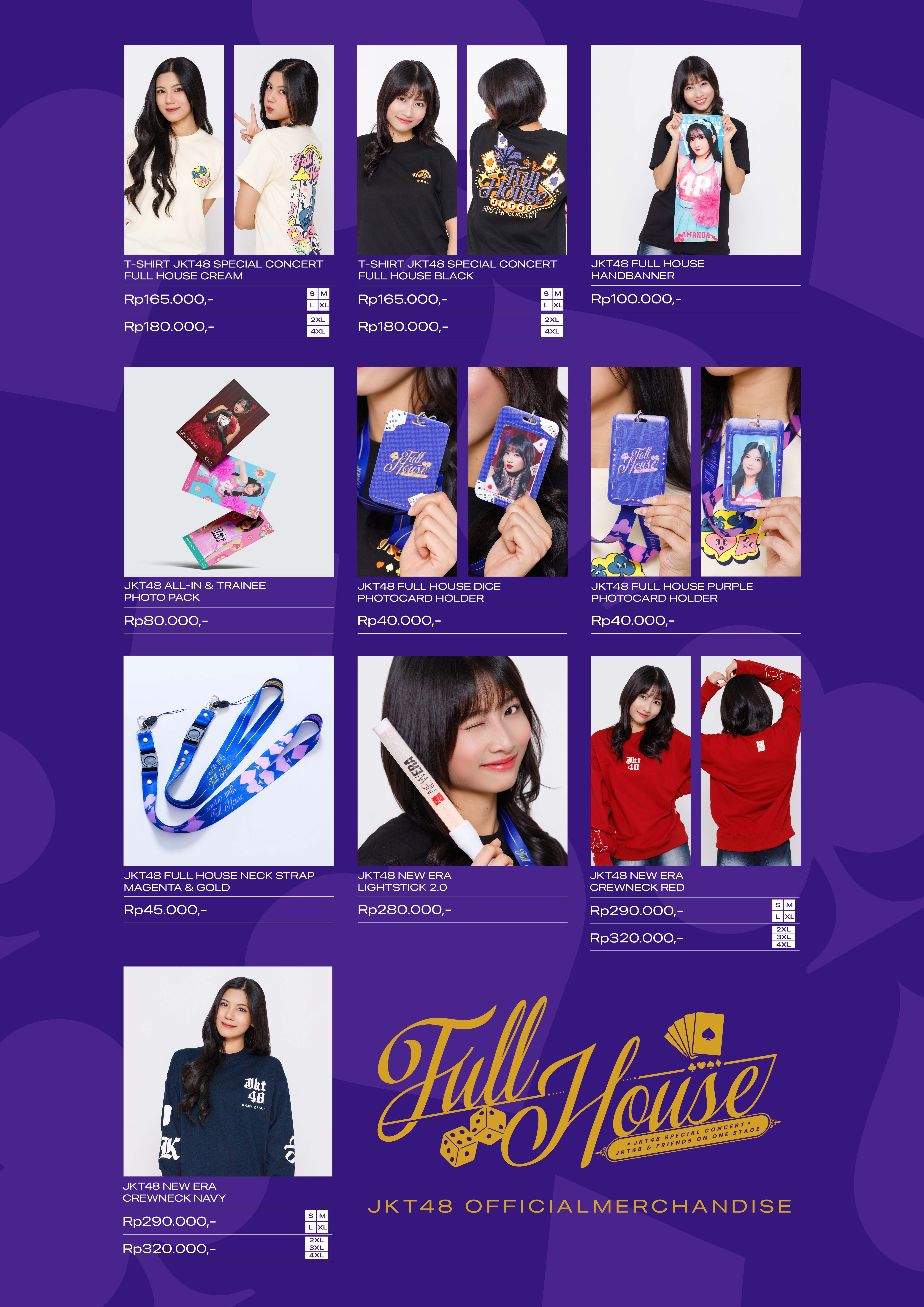 Pengumuman Mengenai Merchandise JKT48 Special Concert FULL HOUSE | JKT48 & Friends on One Stage